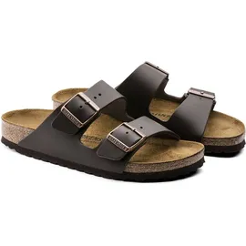 Birkenstock Arizona Naturleder dunkelbraun 45