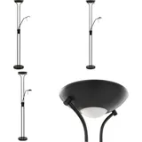 Stehleuchte Dimmbar led 23 w - Stehlampe - led Lampe - Wohnzimmerleuchte - Deckenfluter - Leselampe - Home & Living