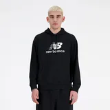 New Balance Sport Essentials Logo Kapuzenpullover Black S