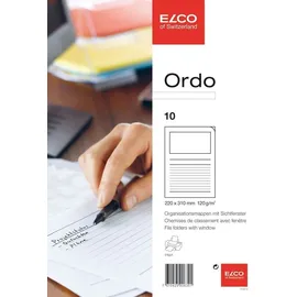 ELCO Ordnungsmappe A4 Weiß 10 St.