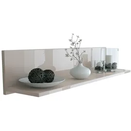 Vladon Wandregal 97,5 x 18,5 x 18,5 cm Sandgrau