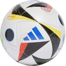 adidas Fussballliebe League Ball White / Black / Glow Blue 5