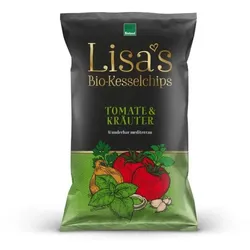 Lisas Chips Kesselchips Tomate & Kräuter bio