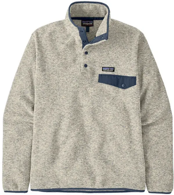 Patagonia LW Synch Snap-T P/O Herren Fleece Pullover beige XL