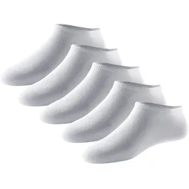 SCHIESSER Damen 5 Pack Sneakersocken Strümpfe Füßlinge - Stay Fresh Socken, Weiss_179825, 39-42 EU - 39-42
