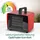 EMERIO Heizlüfter FH-107760.2 2000 W Rot