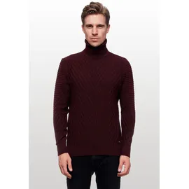 RUSTY NEAL Rollkragenpullover rot 3XL