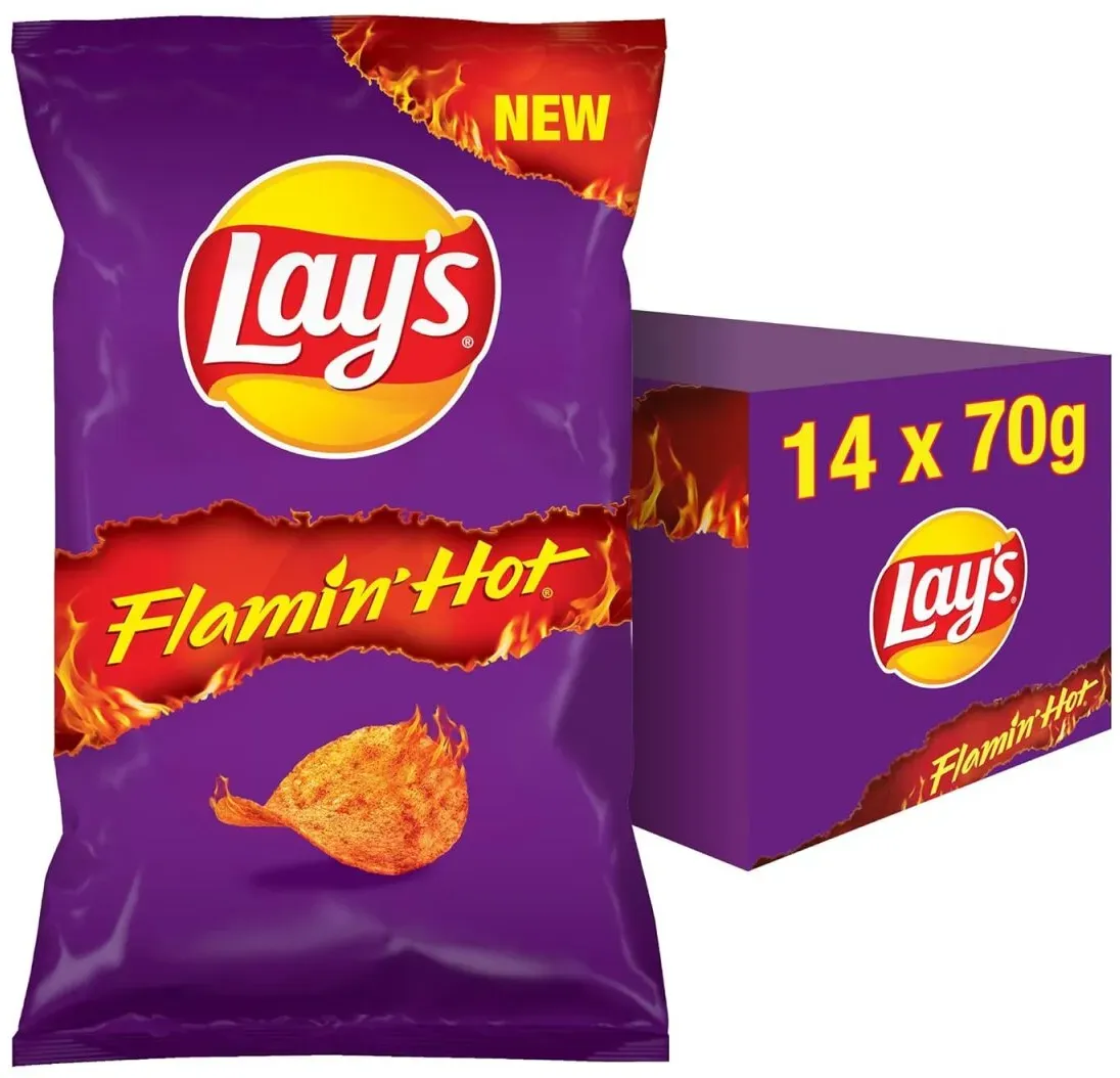 Preisvergleich Produktbild Lay's Flamin Hot 14x70g