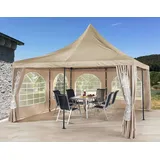 Quick Star Ersatzdach 4x4m für Lounge Pavillon Sahara Sand