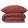 SCHIESSER Molly Unifarben Rosenholz 135 x 200 cm + 80 x 80 cm
