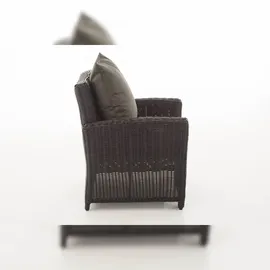 CLP Fisolo 5mm Loungesessel schwarz/anthrazit