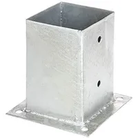 GAH Alberts Zaunpfosten 101 x 101 mm Stahl feuerverzinkt