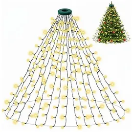 laybasic Baumkerzen LED Lichterkette 3 m Warmweiß