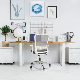 HJH Office Belaia W Stoff Grau