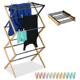 Relaxdays 7,4 m braun/schwarz