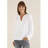 Cecil Bluse in Unifarbe White XXL - XXL