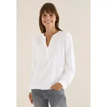 Cecil Bluse in Unifarbe White XXL - XXL