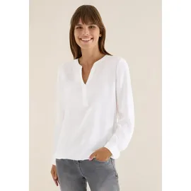 Cecil Bluse in Unifarbe White XXL - XXL
