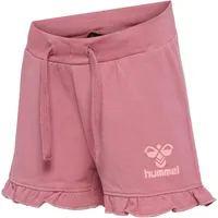 Hummel hmlTALYA Ruffle Shorts" - MESA ROSE 68