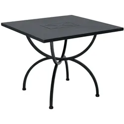 MBM Medici Tisch 90x90 cm - Schwarz