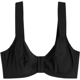 bonprix Bikini-Top Damen Schwarz 80 Cup D