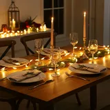 ideoon lights LED-Lichterkette Draht 2 m Warmweiß