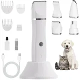 4 in 1 Leise Schermaschine Hund Katze, 2025 Neue Tierhaarpflege zum Hundesche...