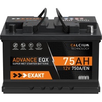 Autobatterie 12V 75Ah 720A/EN ersetzt 70AH 71AH 72AH 74AH 77AH 80AH Batterie