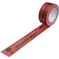 TransPak Transpak, Warnklebeband Breite 50mm Länge 50m Stärke 135μ