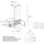 Vladon Carlton Garderobe 105 x 193 x 35 cm grau