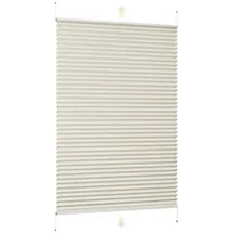 Sekey Plissee Klemmfix 65 x 130 cm beige