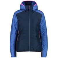 CMP Damen Hybrid Hoodie Jacke (Größe XXS, blau)