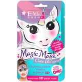 Eveline Cosmetics Eveline Magic Mask Reinigungstuchmaske 3D, Cute Unicorn