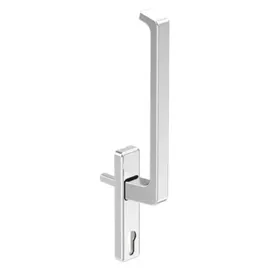 GU Energy Drehgriff DIRIGENT innen Rosette mit PZ Silber