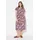 Studio Untold Maxikleid Flower-Print Graubeige 42/44