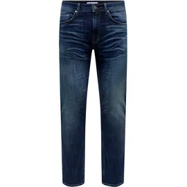 Only & Sons ONSWEFT 3251 Straight Fit blau
