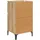 vidaXL Nachttisch Artisan-Eiche 40 x 35 x 70 cm Holzwerkstoff