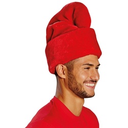 Rubie ́s Kostüm Rote Zwergenmütze Plüsch, Ob in Schlumpfhausen oder zu Karneval: diese Zipfelmütze kommt ganz g rot
