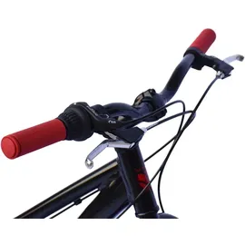 WYNN Mountainbike 24 Zoll RH 30 cm schwarz/rot