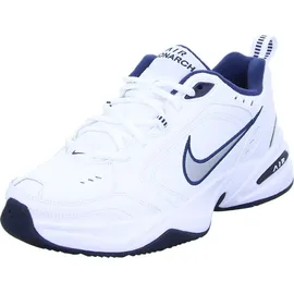 Nike Air Monarch IV White/Metallic Silver 46