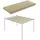 Outsunny Ersatzdach 350 x 2,6 x 0,6 m Beige