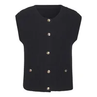 LASCANA Strickweste Damen navy Gr.36/38