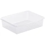 Rotho Korb Linus A5 Kunststoff Transparent L (Large)