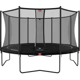 430 cm inkl. Sicherheitsnetz Comfort schwarz