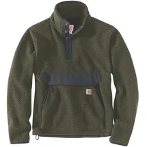 CARHARTT Relaxed Fit Fleece Pullover - Basil Heather - M