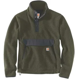 CARHARTT Relaxed Fit Fleece Pullover - Basil Heather - M