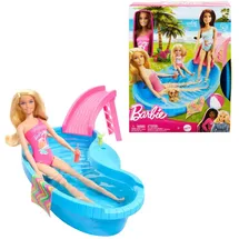 Barbie Pool mit Puppe (HRJ74)