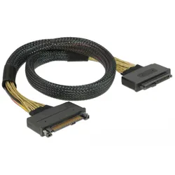 Delock SATA-Verlängerungskabel - U.2 (SFF-8639) (M)