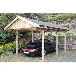 Carport Juist 1 KDI Grün