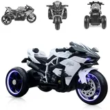 Moni Kinder Elektromotorrad Ninja weiß (12 V)